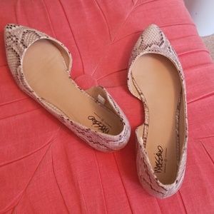 Snake Skin Flats